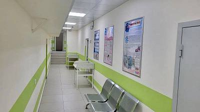 В Красноармейском районе полностью обновили педиатрическое отделение №2 детской поликлиники №16
