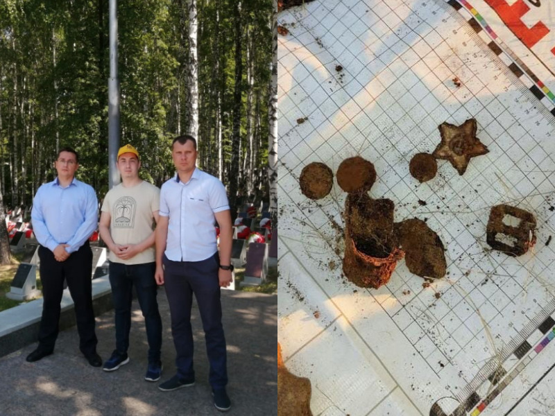В Перми захоронили солдата, павшего в боях под Сталинградом 