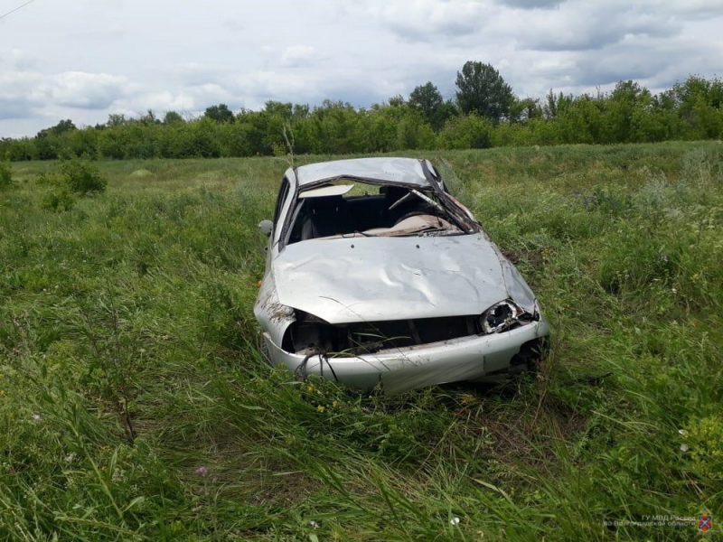 Умер по дороге в больницу: мужчина погиб в перевернувшемся Kalina под Серафимовичем