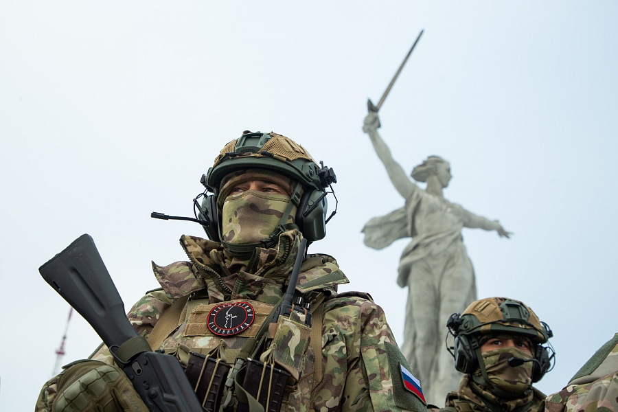 Региональный добровольческий отряд ушел в зону СВО из Волгограда