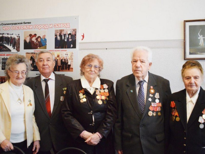 На «Красном Октябре» отметили годовщину Победы в Сталинградской битве