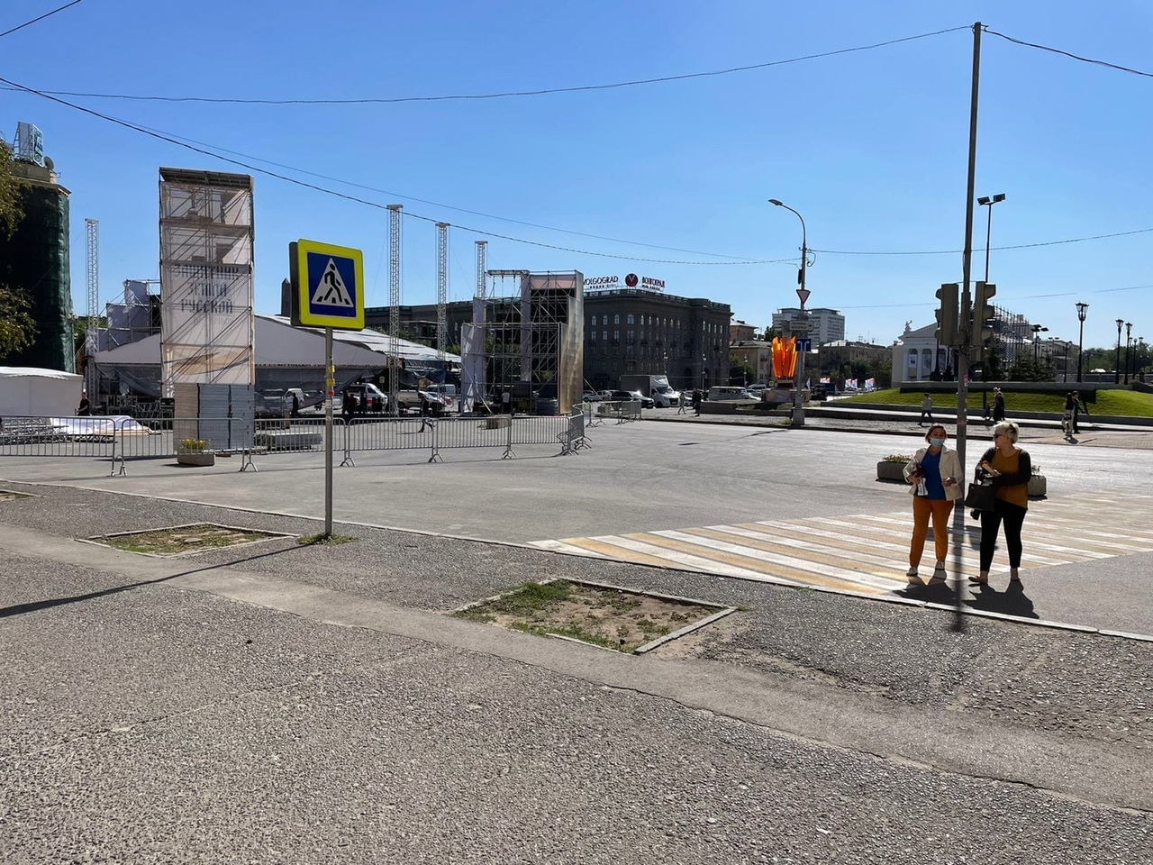 К приезду патриарха Кирилла в Волгограде перекрывают дороги