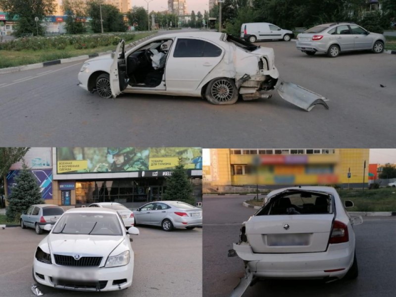 22-летний волжанин попал в страшное ДТП, просто наехав на бордюр 