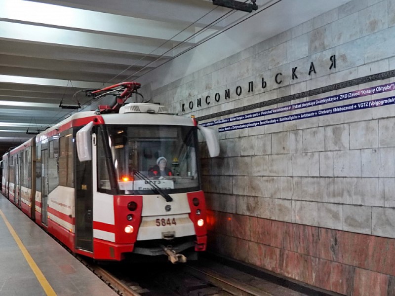 Волгоградский метротрам фото