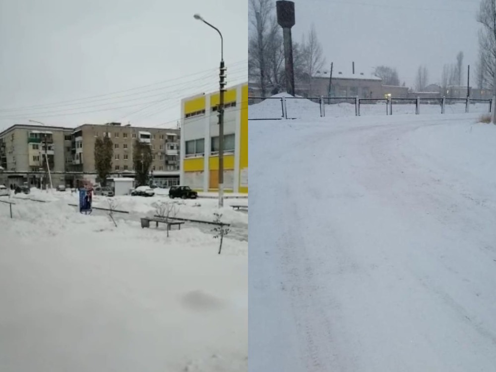 Волгоградскую область завалило снегом