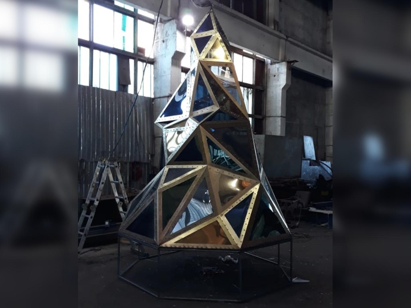 Техноелку установят в пойме реки Царица в Волгограде