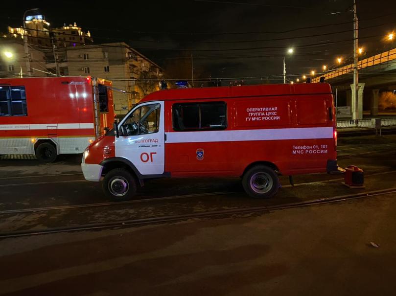 Магазин «Океан» сгорел под Волгоградом