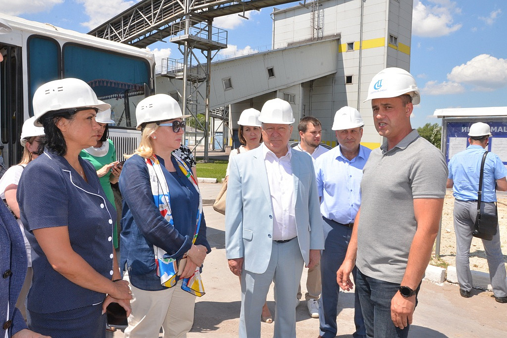 На цементном заводе в Волгоградской области строится новая эко-мельница