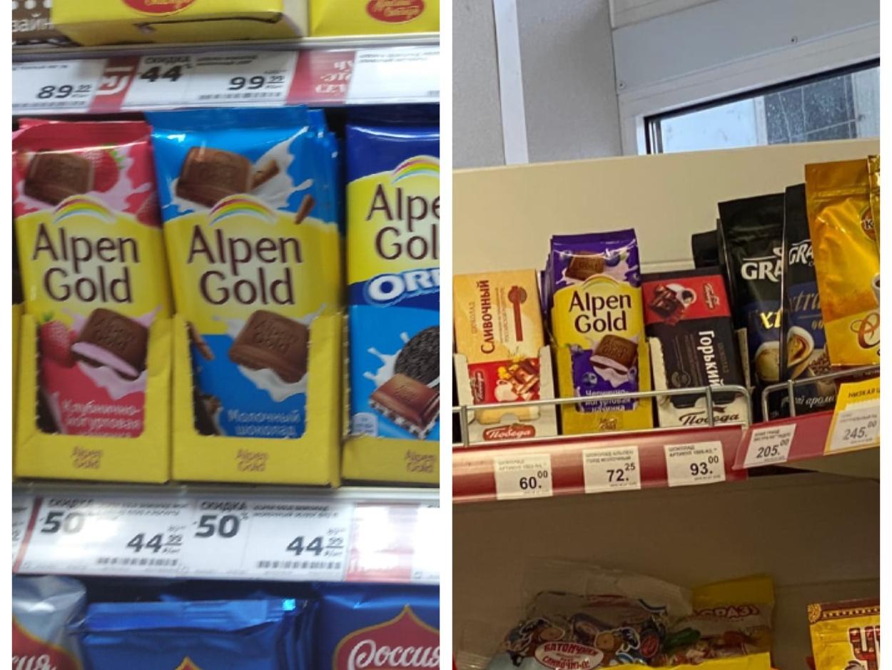 «Почта России» в Волгограде продает продовольственные продукты втридорога