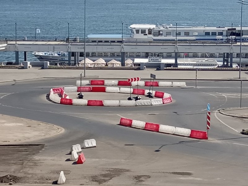 Вторую круговую развязку на Нулевой Продольной Волгограда зальют в бетон