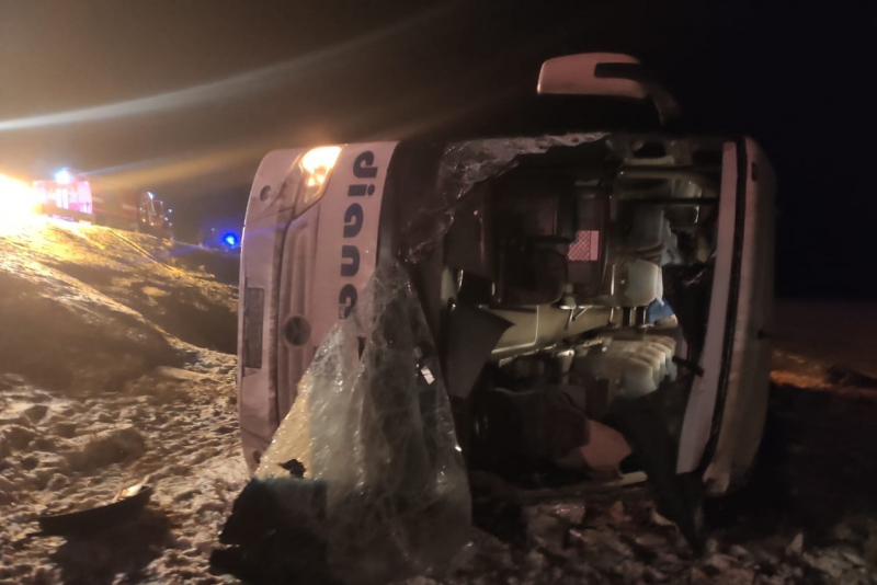 Автобус «Москва - Волгоград» перевернулся под Рязанью: четверо погибли, 11 в больнице