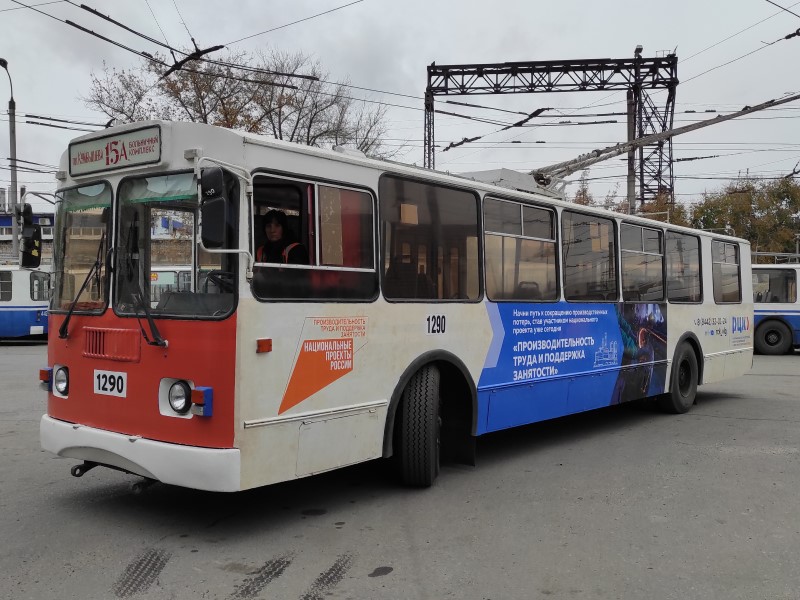 Волгоградские  трамваи и троллейбусы  «расскажут» о нацпроектах