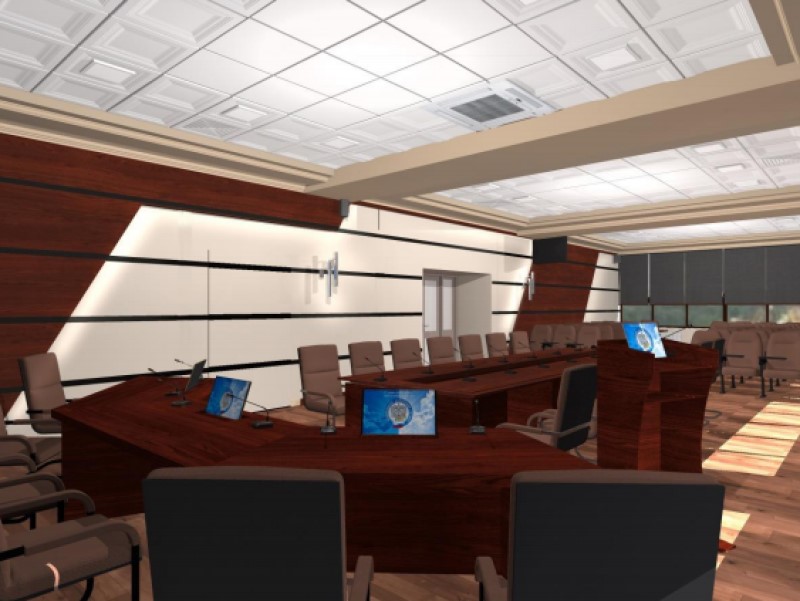 1,3 миллиона рублей потратят на ремонт конференц-зала налоговой службы в Волгограде 