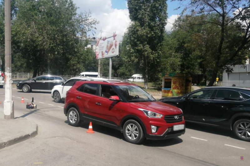 Красный Creta сбил 12-летнего велосипедиста в Волгограде