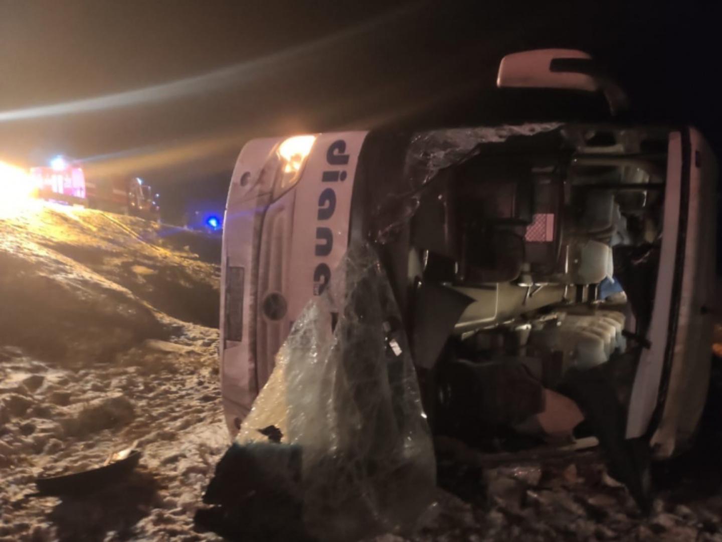 Список пострадавших в ДТП с перевернувшимся автобусом «Москва-Волгоград» в Рязанской области