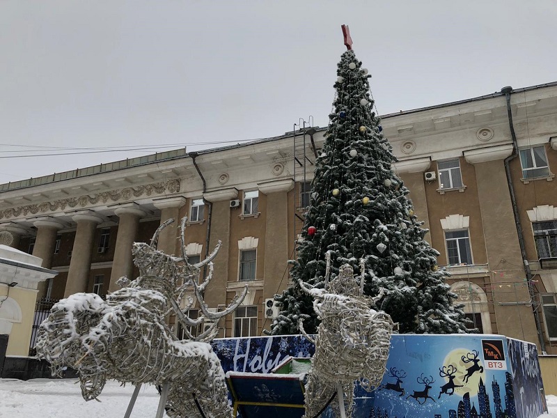 Комфортная и снежная погода будет в Волгограде на новый год