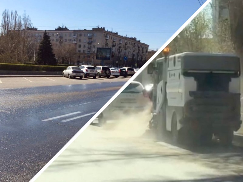 «Чем мы хуже?»: волгоградец показал разницу в уборке улиц центра и спальных районов