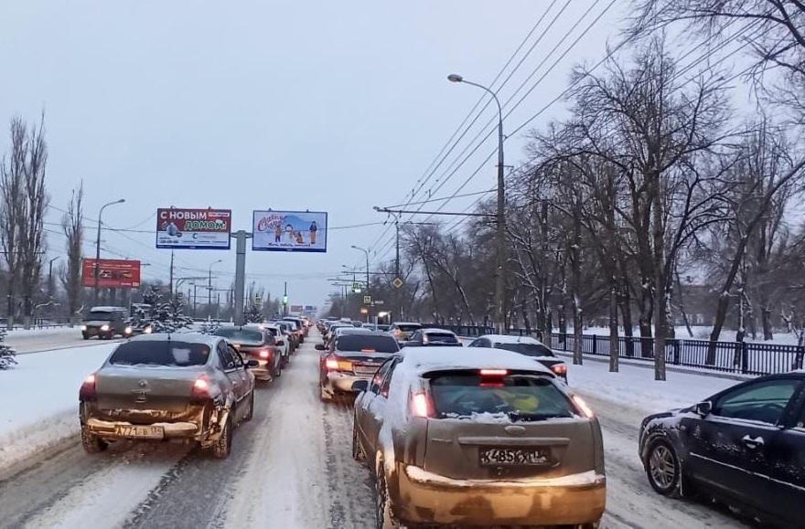В Волгограде ограничили движение фур