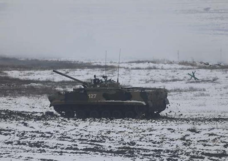 Под Волгоградом российские военные завершили подготовку лучших мотострелковых частей