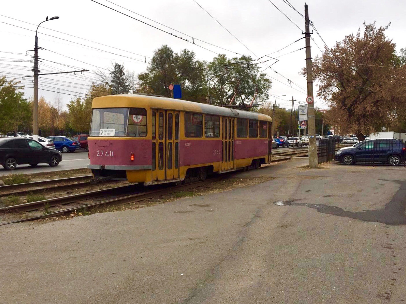 Трое суток будет закрыт трамвайный переезд в Краснооктябрьском районе Волгограда
