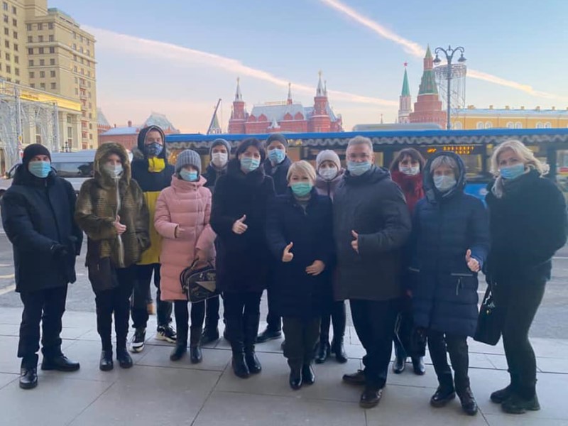 Ирина Гусева встретила в Москве талантливых конкурсантов из Волгоградской области и лично провела им экскурсию