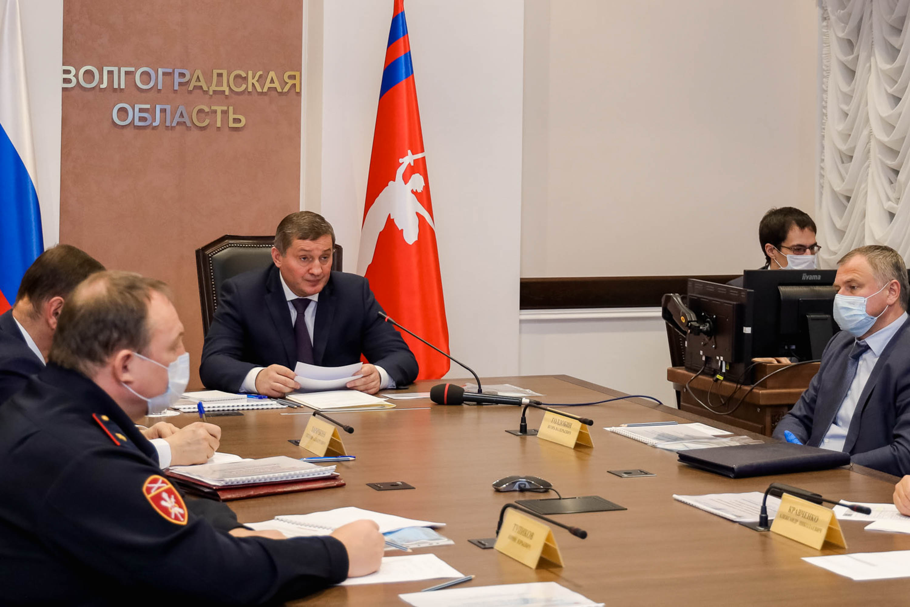 Девять тысяч инфекционных коек развернут в Волгоградской области до 1 декабря