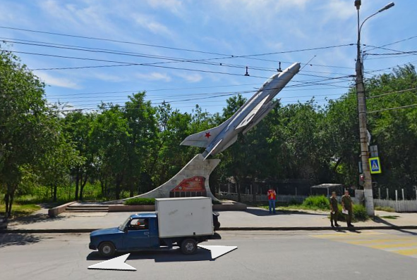 На западе Волгограда приступили к реставрации «МИГ-21»