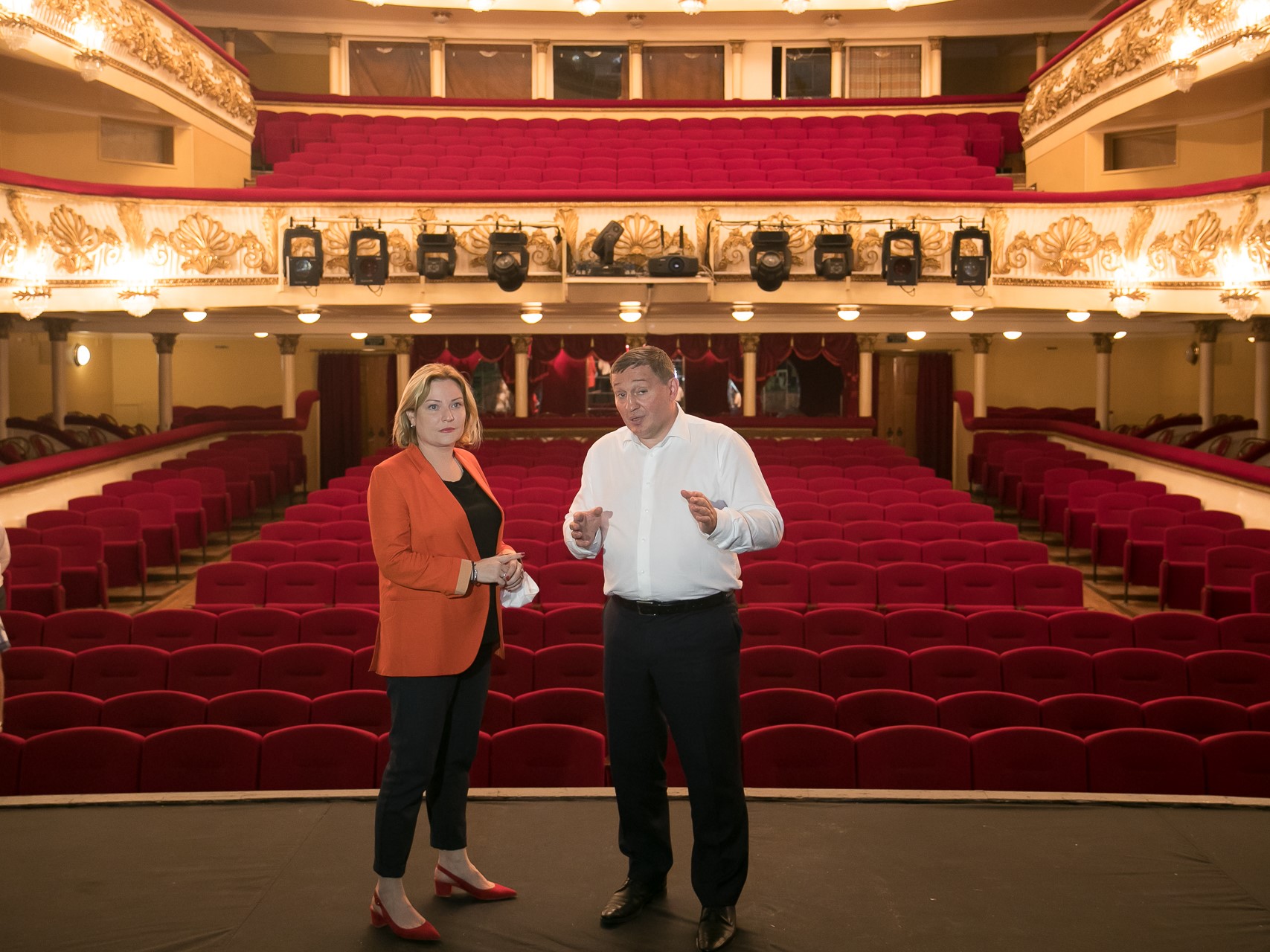 Глава Минкультуры РФ заехала в волгоградский НЭТ перед реконструкцией