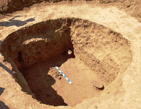 Волгоградские студенты нашли захоронения древних людей