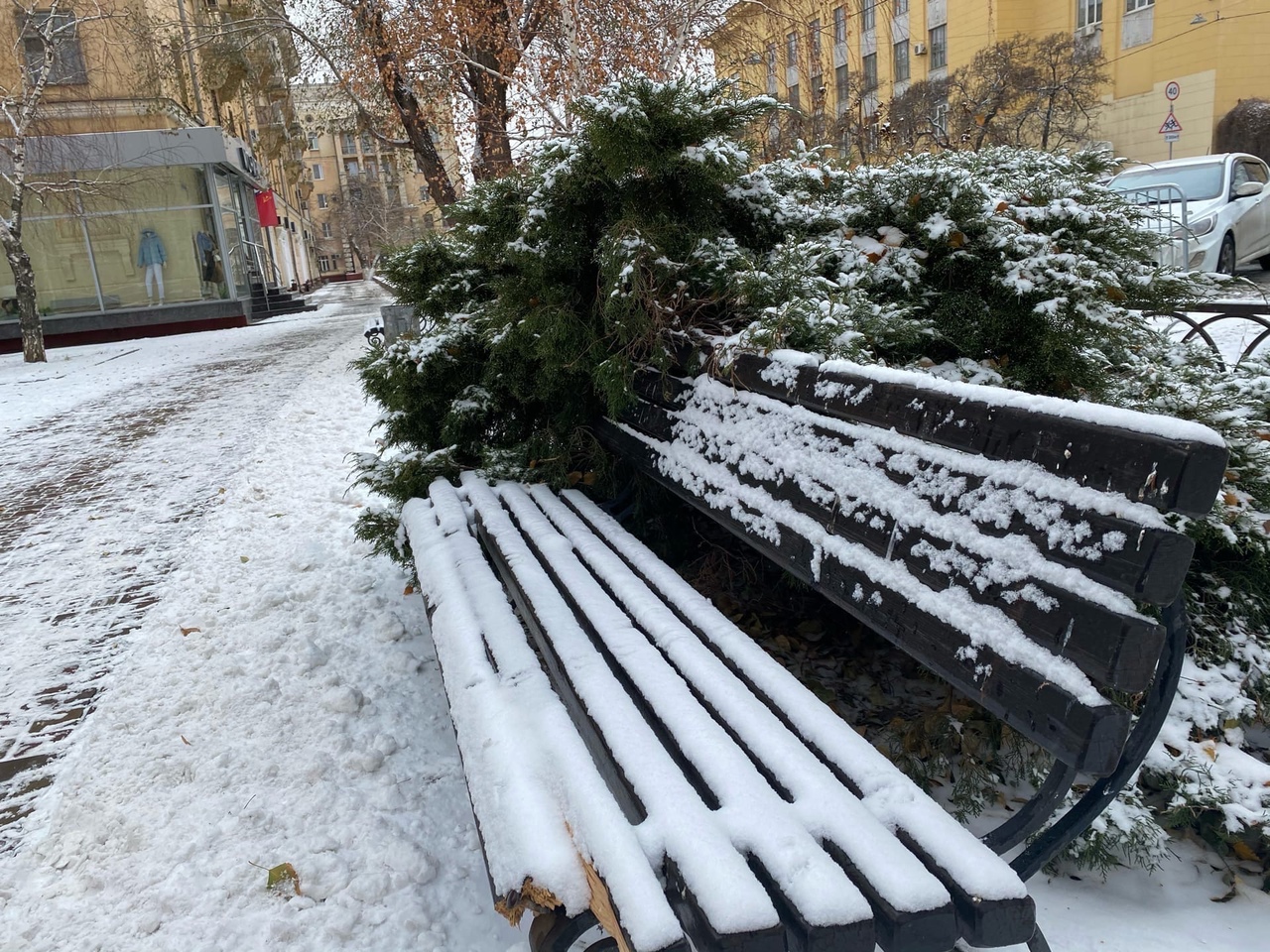 30% волгоградцев испытывают удовольствие от откапывания машины в мокрых ботинках