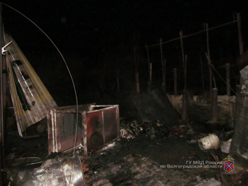 Обиженный волгоградец поджег дом свояченицы в Волгограде 