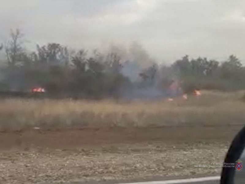 Задержаны виновники страшного степного пожара под Дубовкой