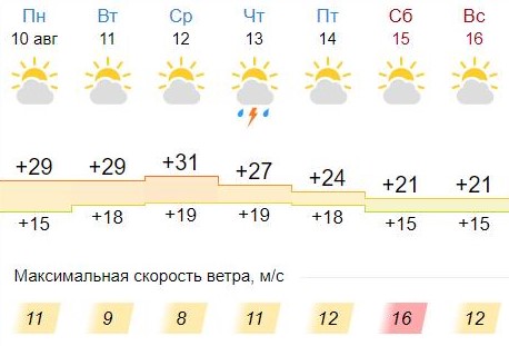 К концу недели в Волгоград придет похолодание