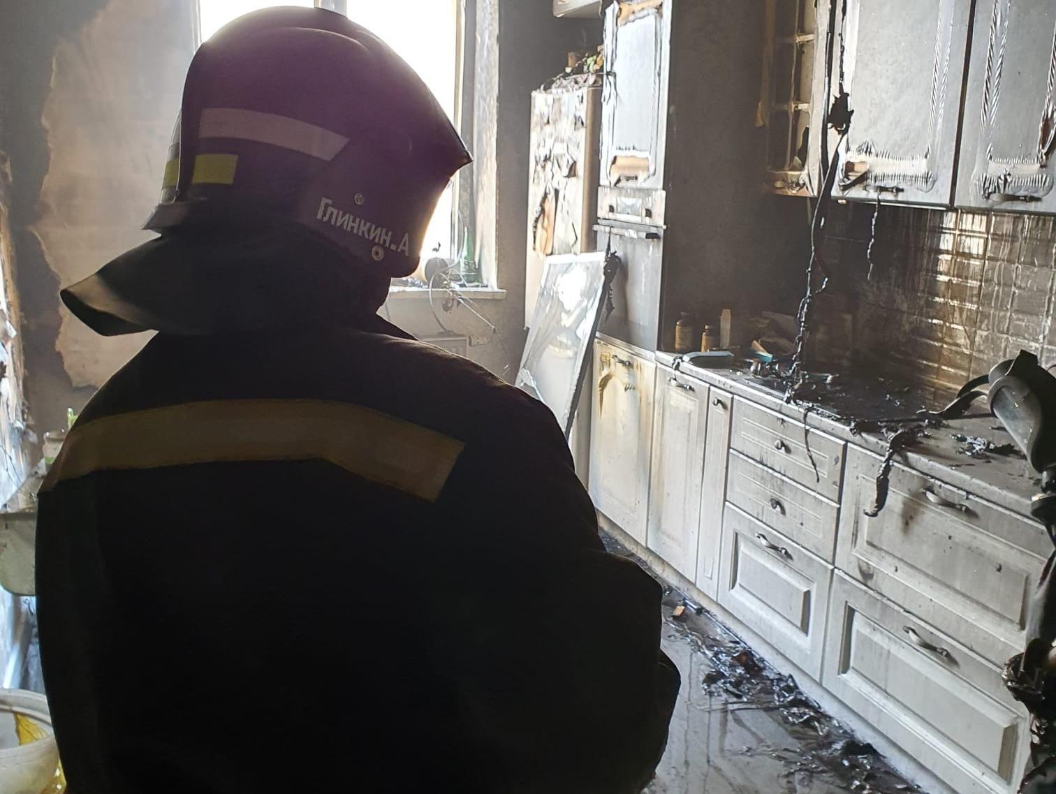 В Волгограде удалось избежать жертв при пожаре 