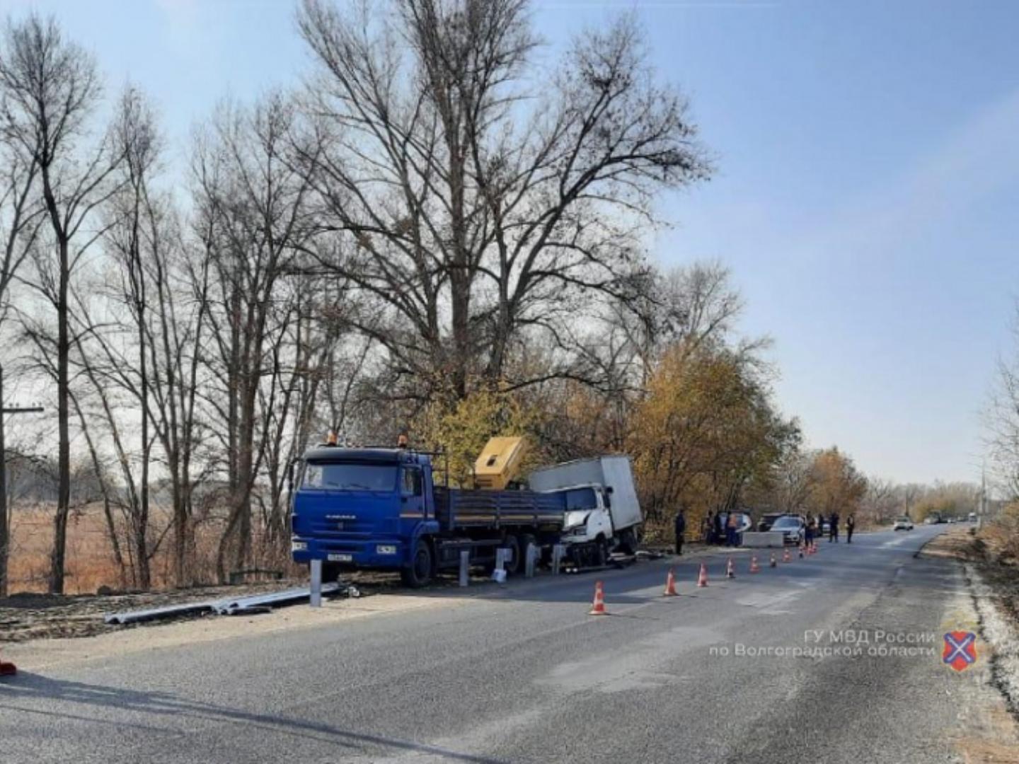 В Волгоградской области фура сбила рабочего