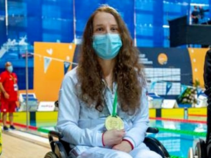 Волгоградка взяла сразу пять медалей чемпионата Европе по плаванию среди лиц с поражением опорно-двигательного аппарата