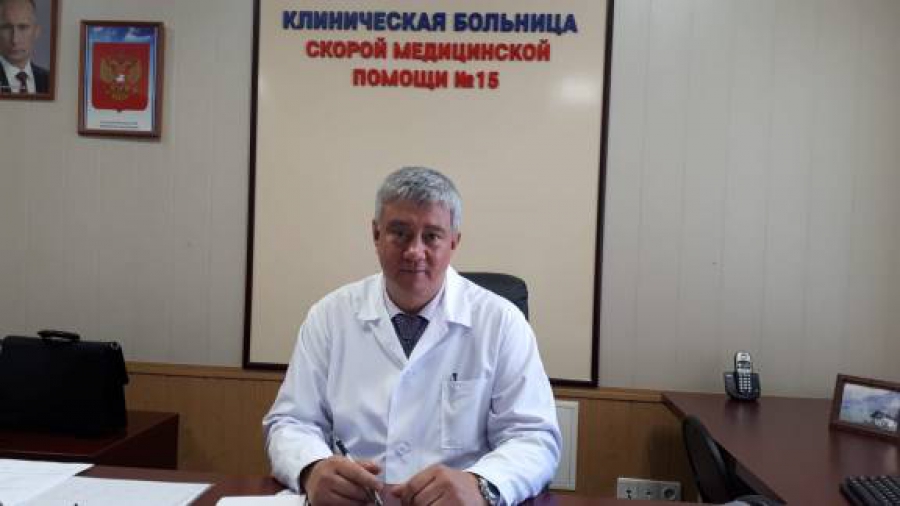 Больницу №15 в Волгограде возглавил военный врач Анатолий Калмыков