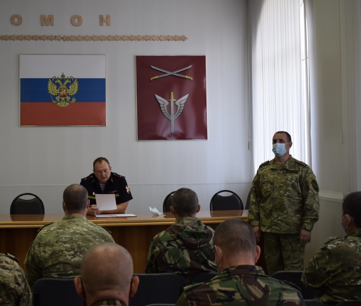 Новый командир возглавил Волгоградский ОМОН