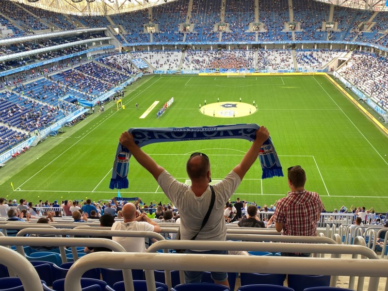 18 тысяч зрителей и 660 полицейских увидели проигрыш «Ротора» московскому «Спартаку» 