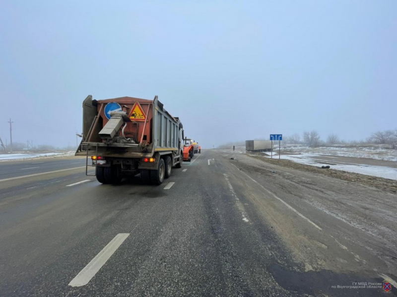 Дальнобойщик из Ульяновска разбился на трассе под Волгоградом