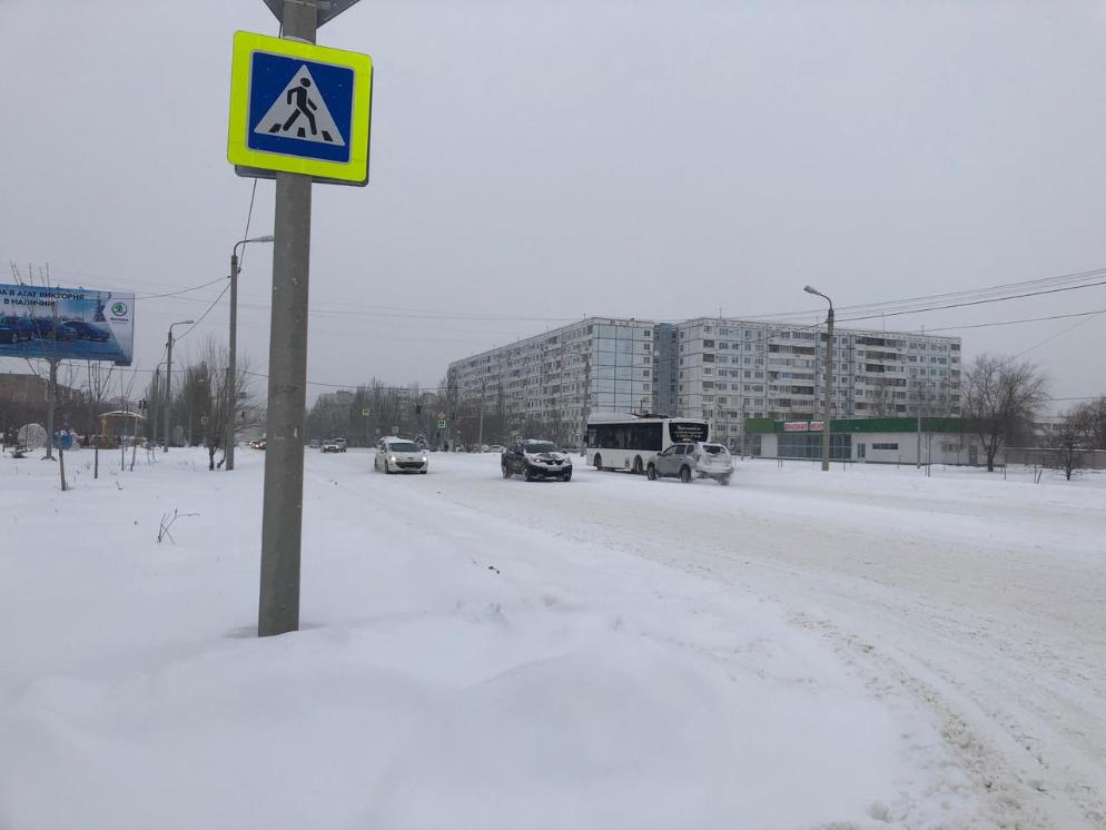 Только к обеду в Волгограде удалось почти победить пробки на дорогах