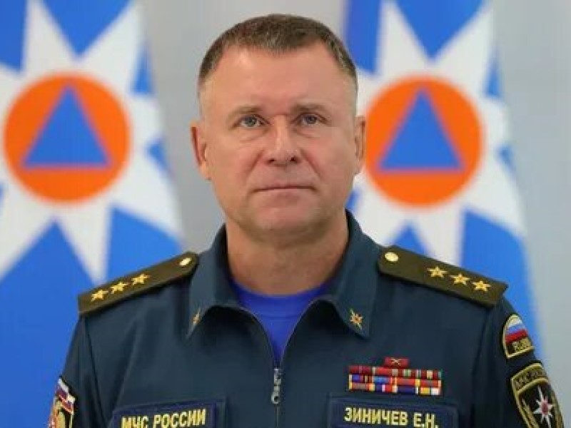 При исполнении служебного долга погиб глава МЧС РФ Евгений Зиничев