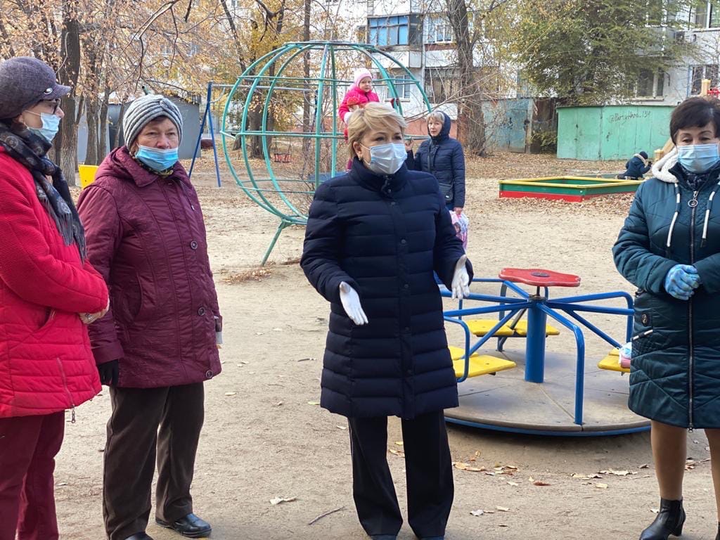 Депутат Ирина Гусева лично приехала из Москвы убедиться, что жалобы волгоградцев услышаны