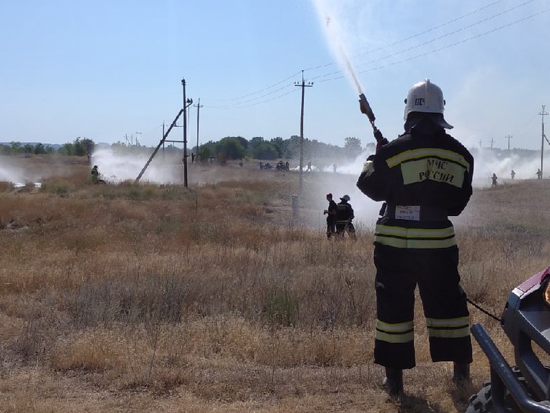 Под угрозой лесных пожаров находится более 70 населенных пунктов Волгоградской области