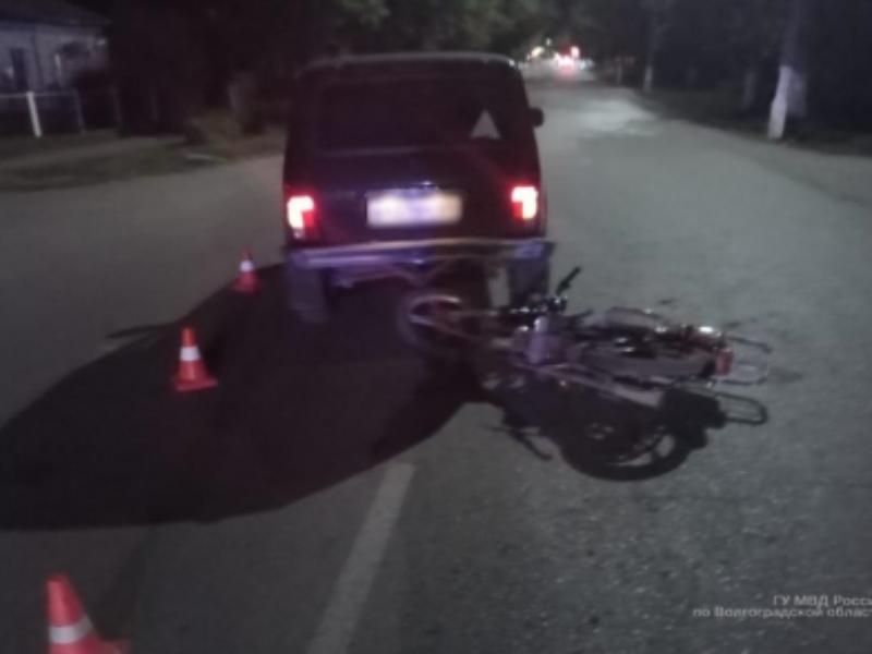 В Волгоградской области подросток без прав на мопеде устроил ДТП и сам отправился на больничную койку 