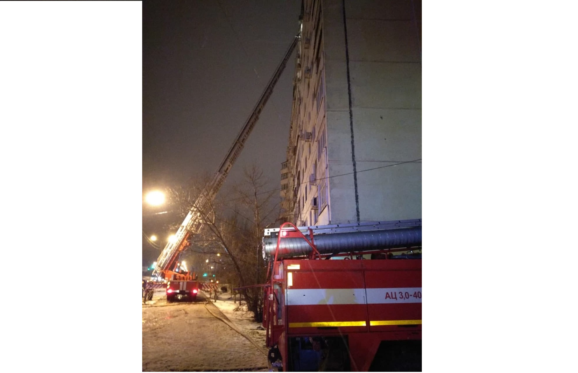 Пожар в Волжском в десятиэтажном доме не обошелся без жертв