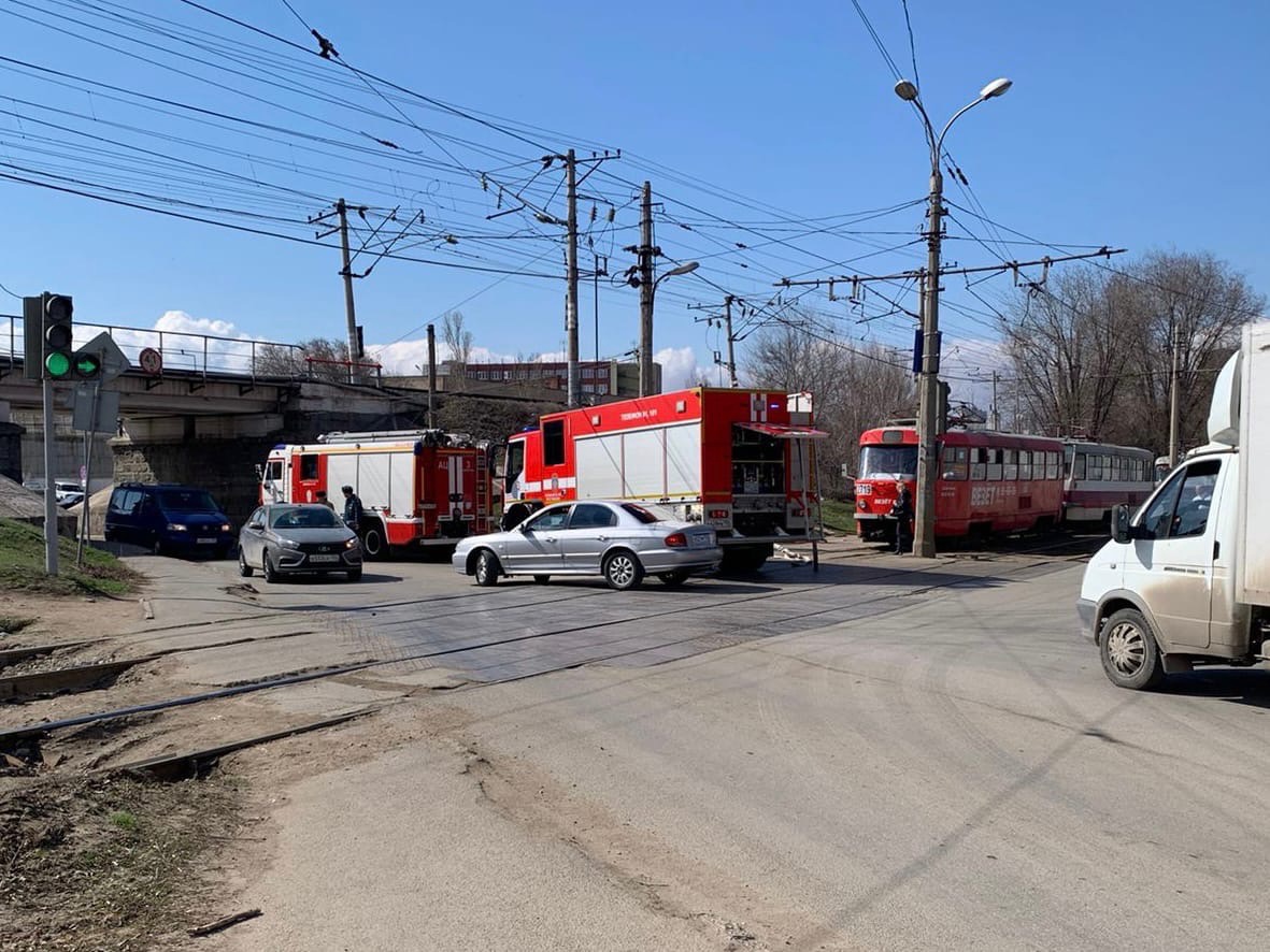 Задымился ускоритель: движение трамваев в Волгограде восстановлено