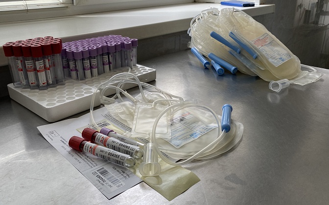 Более 700 литров антиковидной плазмы заготовили в Волгоградской области 