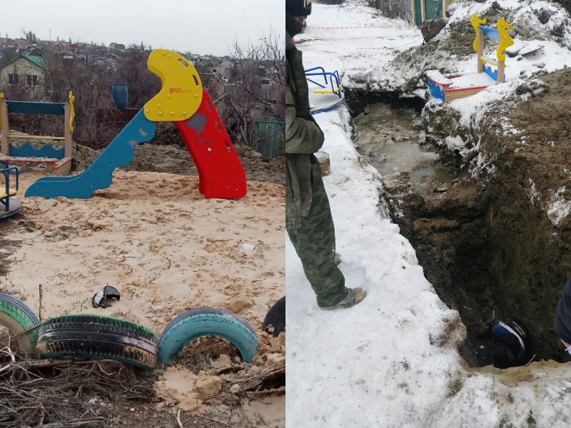 Штрафами отделались виновные в падении 11-летний мальчика в вырытый у игровой площадки котлован под Волгоградом