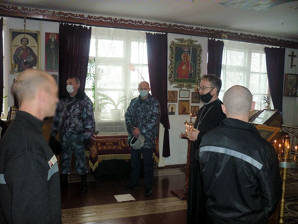 В колониях Волгоградской области прошли рождественские богослужения